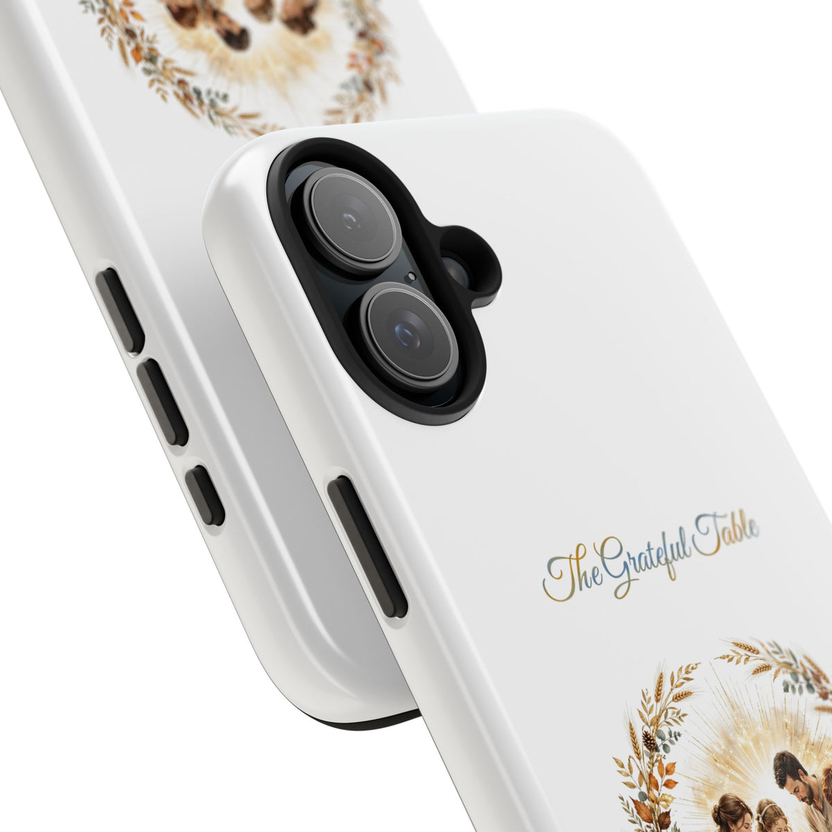 The Grateful Table Phone Case | Thanksgiving Christian Gift | V Legend Beauty