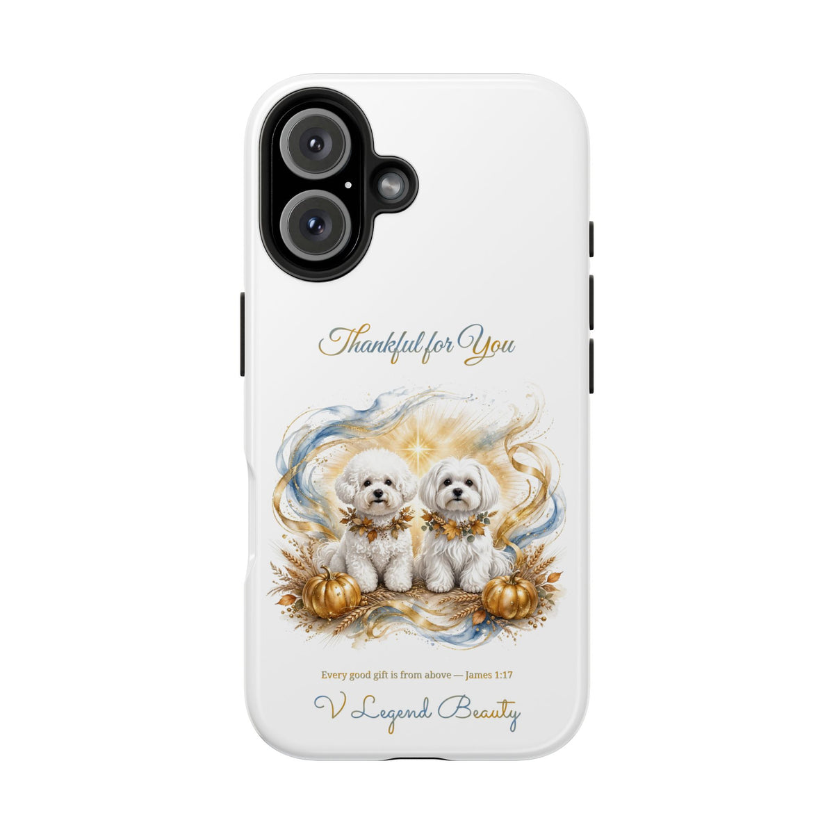 Thankful for You iPhone Case | Thanksgiving Christian Gift | V Legend Beauty