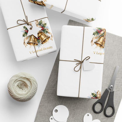 V Legend Beauty Golden Bells Luxury Wrapping Paper