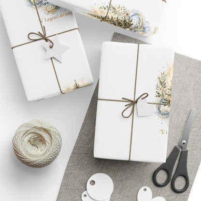 V Legend Beauty Christmas Tree Luxury Wrapping Paper