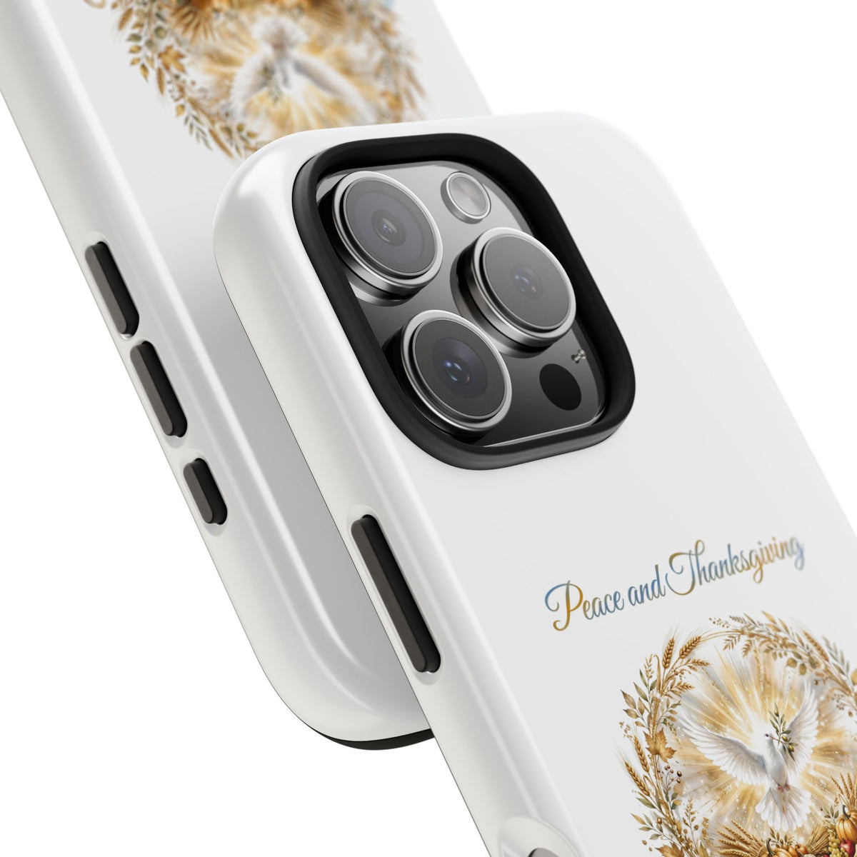 Peace and Thanksgiving Phone Case | Thanksgiving Christian Gift | V Legend Beauty