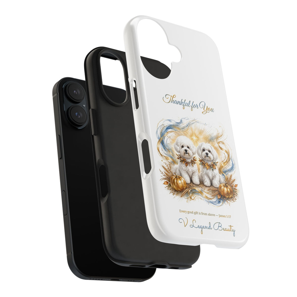 Thankful for You iPhone Case | Thanksgiving Christian Gift | V Legend Beauty