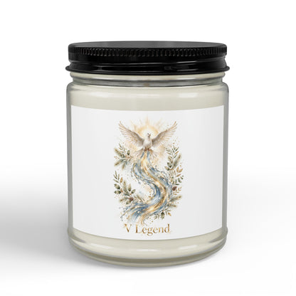 V Legend Beauty Thanksgiving White Horse Turkey Candle
