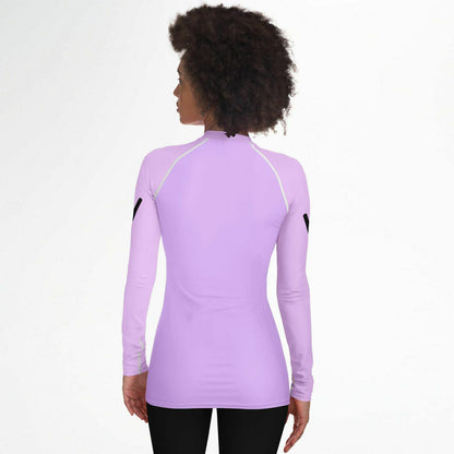 V legend 2024 Women's Rashguard - Light Pruple