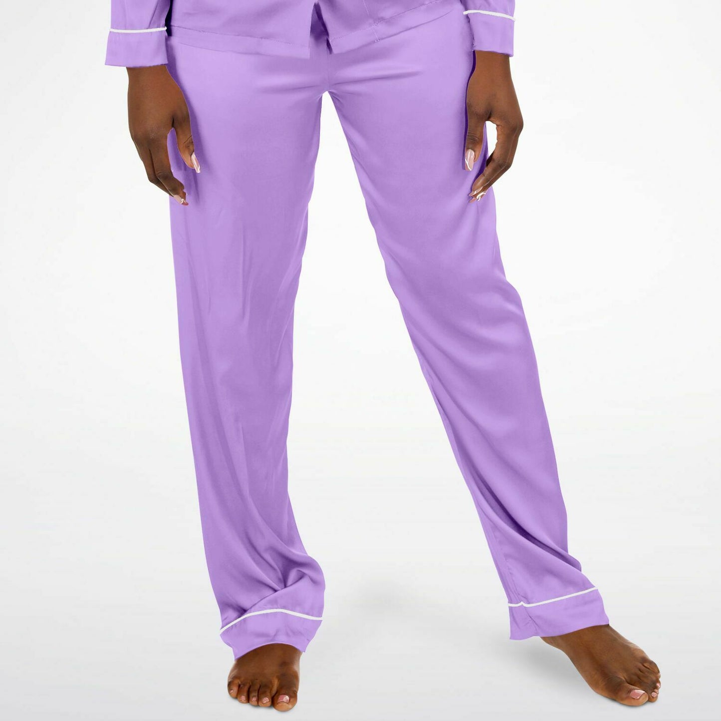 V Legend Women's Satin Pajamas - Luxury Purple (Mother Love 6 Colors)