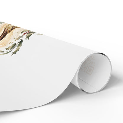 V Legend Beauty Jesus White Horse Poster Luxury Wrapping Paper