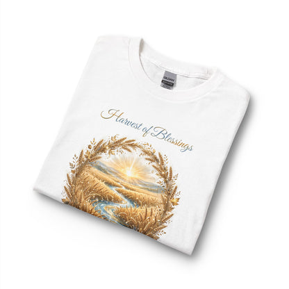 Thanksgiving Long Sleeve Shirt for Women | Harvest of Blessings Christian Gift | V Legend Beauty