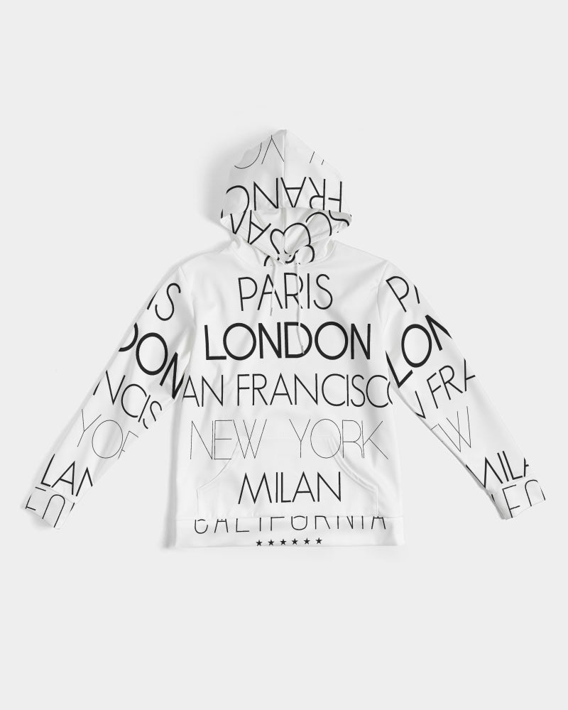 V Legend In Fashion City  Men's All-Over Print Hoodie