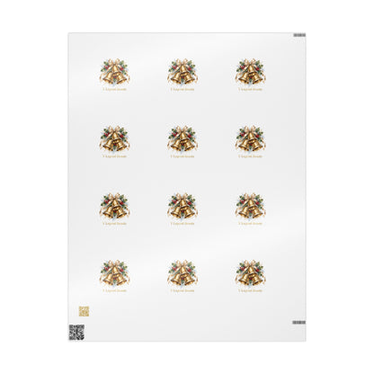 V Legend Beauty Golden Bells Luxury Wrapping Paper