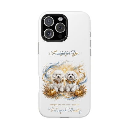 Thankful for You iPhone Case | Thanksgiving Christian Gift | V Legend Beauty