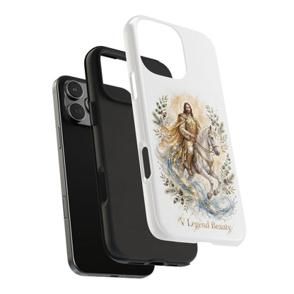 V Legend Beauty Golden Armor Jesus Phone Case – iPhone