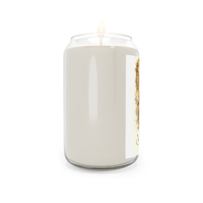 Golden Armor Jesus Christian Prayer Candle | Religious Scented Candle for Devotion & Gifts | V Legend Beauty