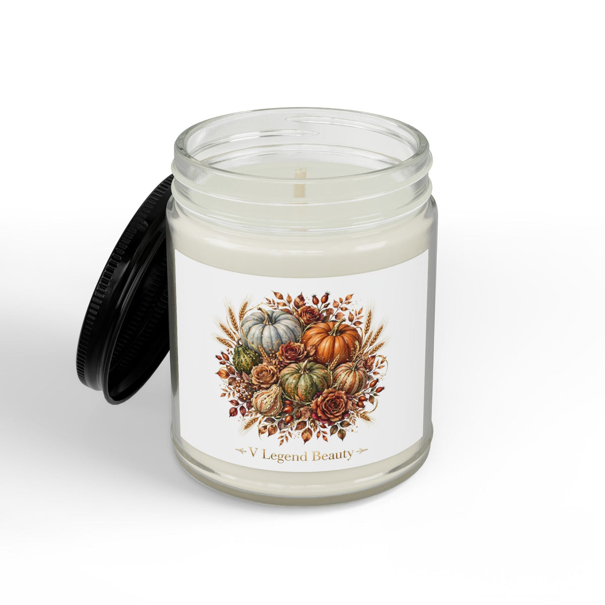 V Legend Beauty Thanksgiving Golden Pumpkin Candle