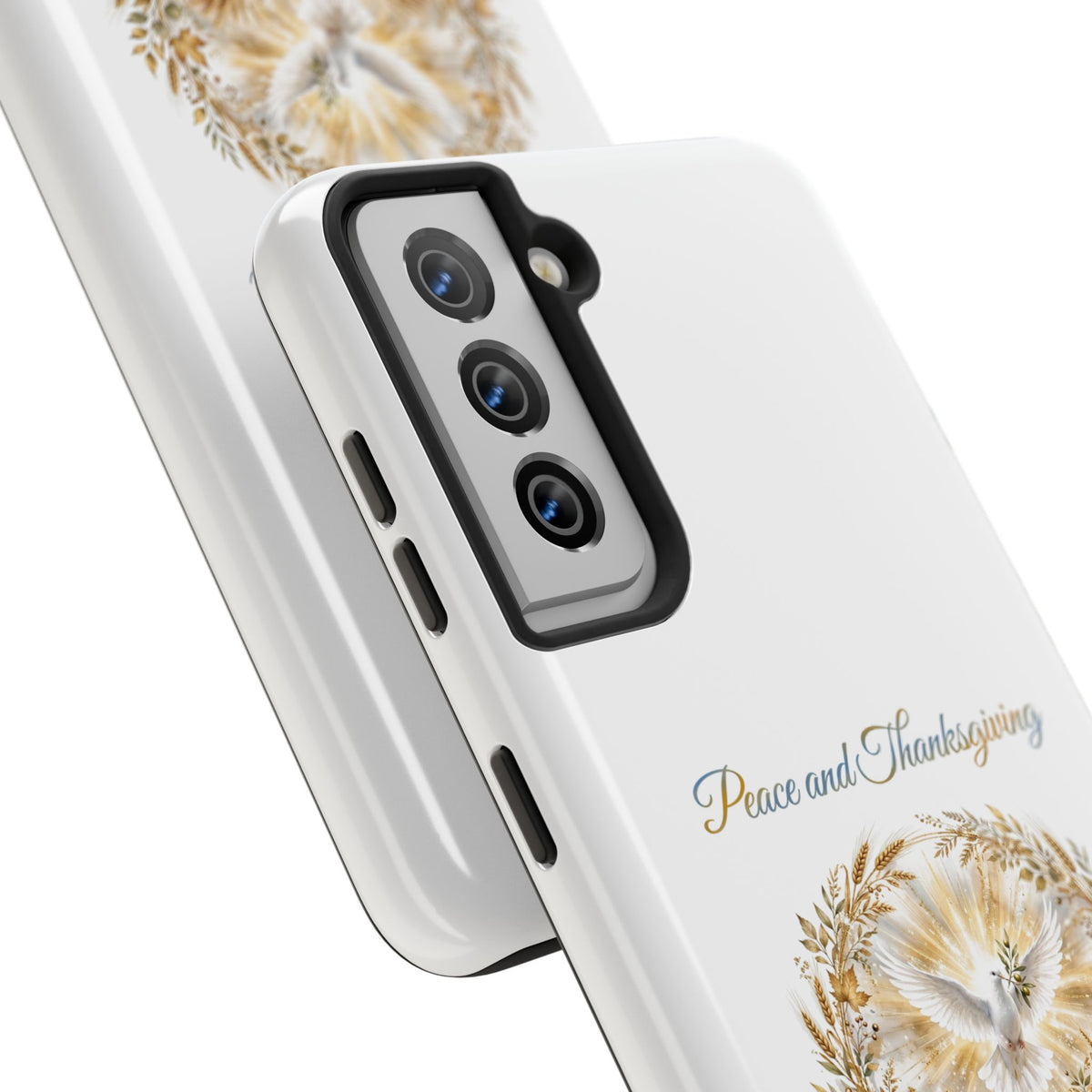 Peace and Thanksgiving Phone Case | Thanksgiving Christian Gift | V Legend Beauty