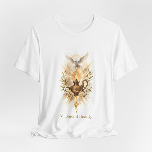 V Legend Beauty Thanksgiving White Horse Turkey T-Shirt