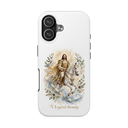 V Legend Beauty Golden Armor Jesus Phone Case – iPhone