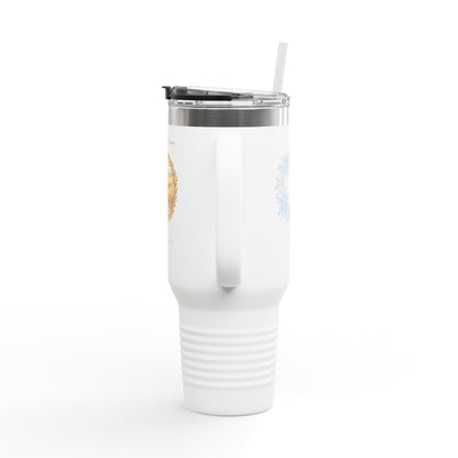 Thanksgiving 40oz Tumbler | Harvest of Blessings Christian Travel Tumbler | V Legend Beauty