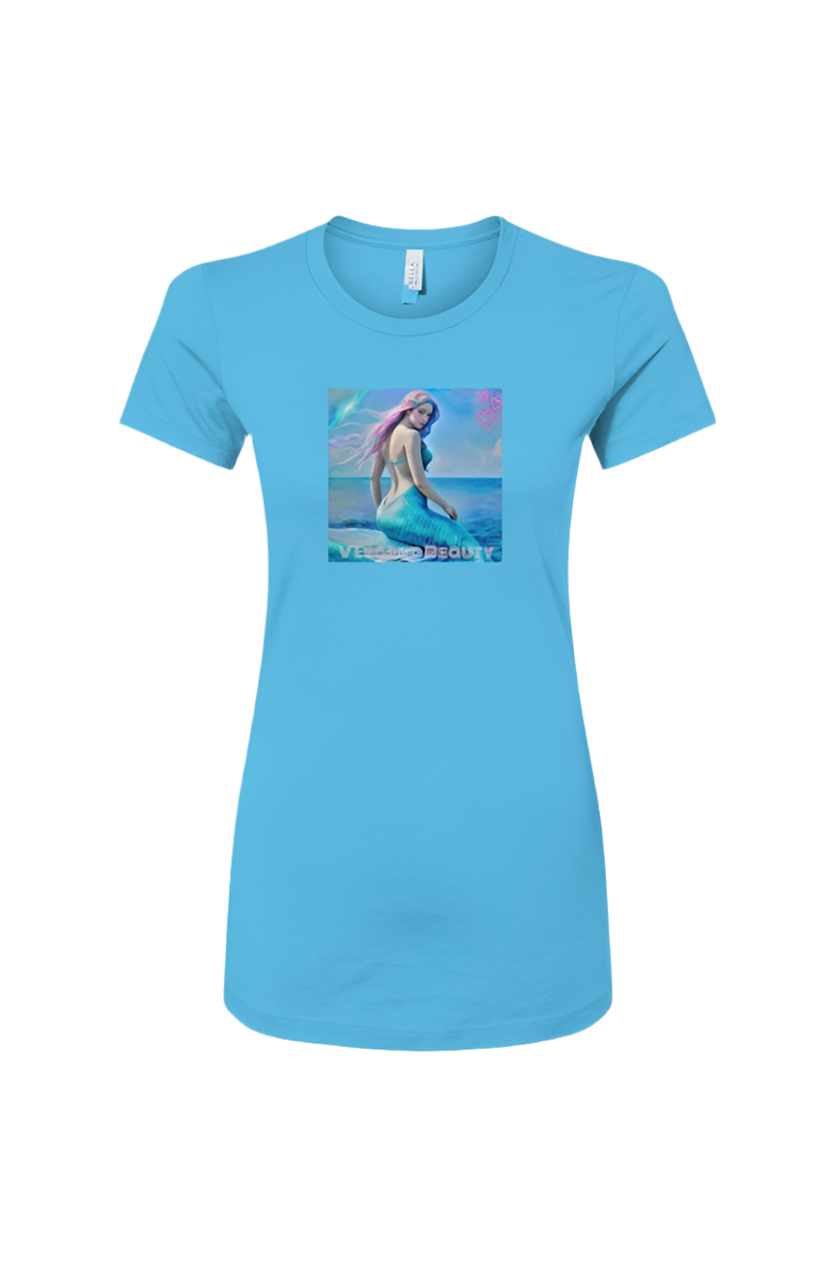 Women's Mermaid, Slim Fit Tee