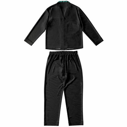 V Legend Women's Satin Pajamas - Luxury Black (Mother Love 6 Colors)