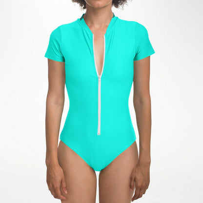 2024 V Legend Women Swin Suit:  Green Apple Colors