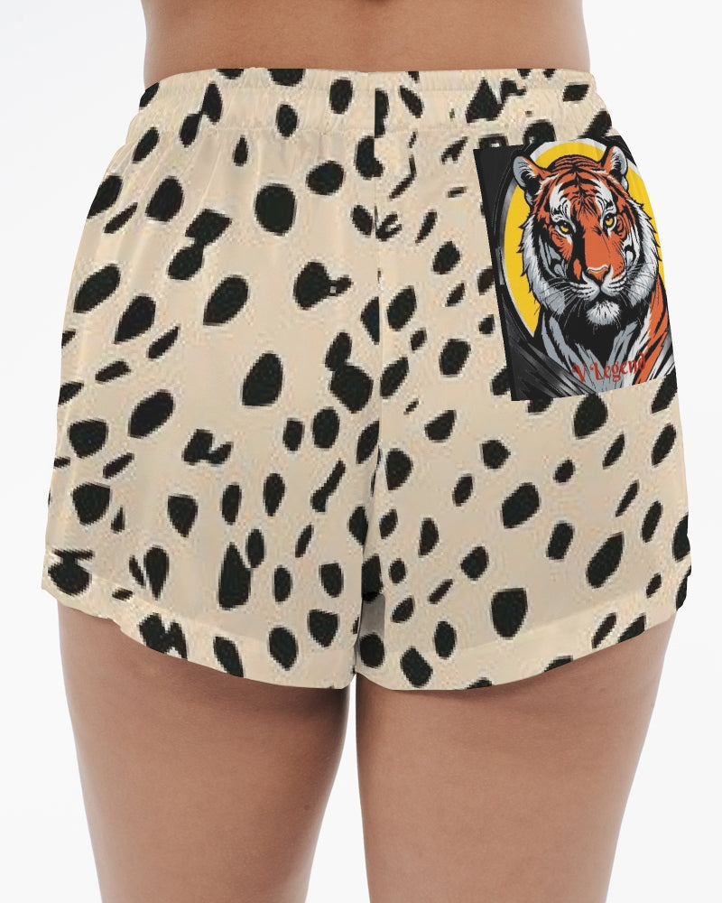 V Legend 2025 V Women's Satin Pajama Shorts