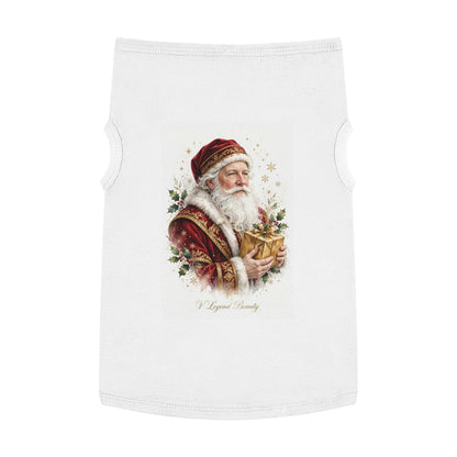 V Legend Beauty Santa Claus Pet Tank Top