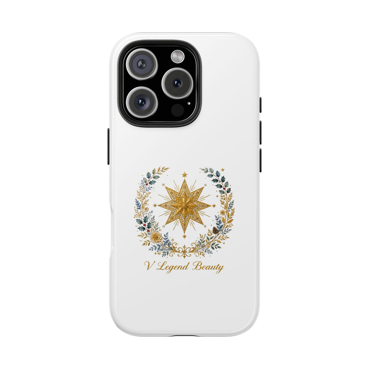 V Legend Beauty Embroidered Bethlehem Star Phone Case – iPhone
