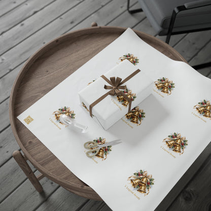 V Legend Beauty Golden Bells Luxury Wrapping Paper