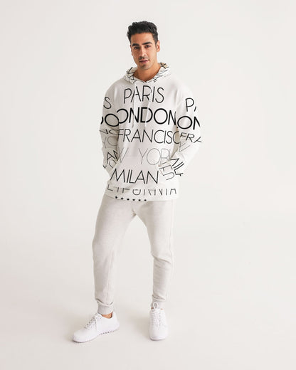 V Legend In Fashion City  Men's All-Over Print Hoodie