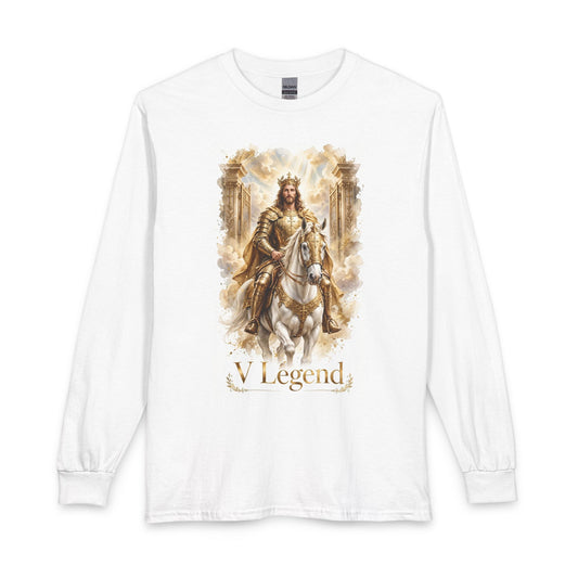 V Legend Beauty | Golden Armor Jesus Shield Long Sleeve