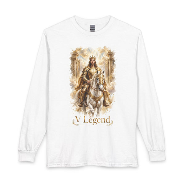 V Legend Beauty | Golden Armor Jesus Shield Long Sleeve