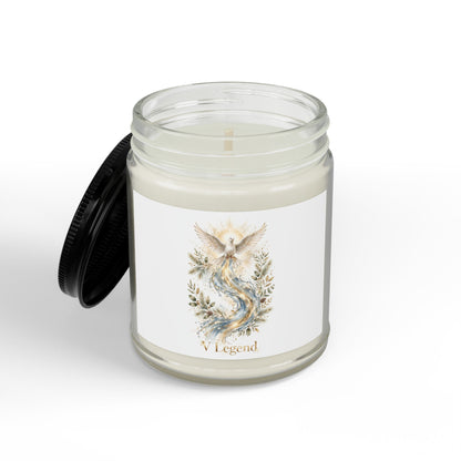 V Legend Beauty Thanksgiving White Horse Turkey Candle