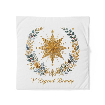 V Legend Beauty Christmas Bethlehem Star Cotton Duvet Cover