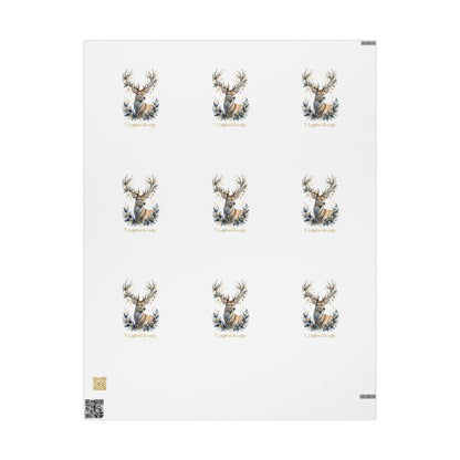 V Legend Beauty Dove River of Life Luxury Wrapping Paper