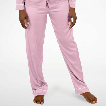 V Legend Women's 2024 Satin Pajamas - Little Pinky (Mother Love 6 Colors)