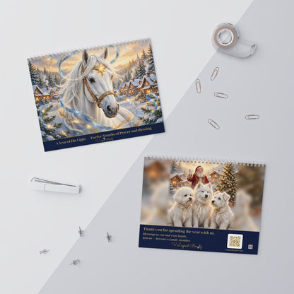 2027 Wall Calendar | Couture Animal Art Calendar | V Legend Beauty