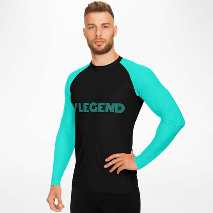 V Legend 2024 Men's Rashguard - Black And Green (3styles)