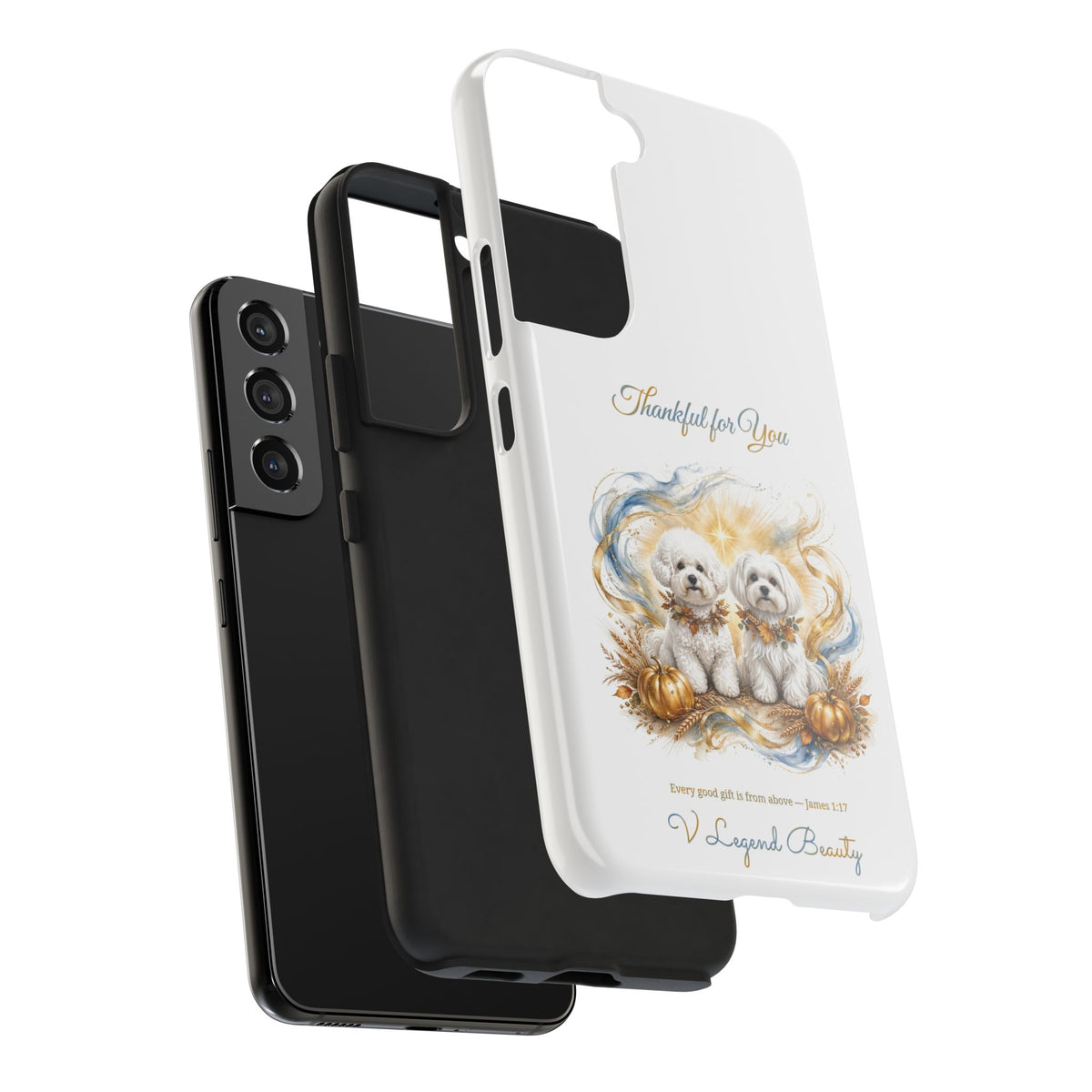 Thankful for You Samsung Case | Thanksgiving Christian Gift | V Legend Beauty