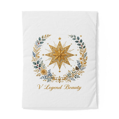 V Legend Beauty Christmas Bethlehem Star Cotton Duvet Cover