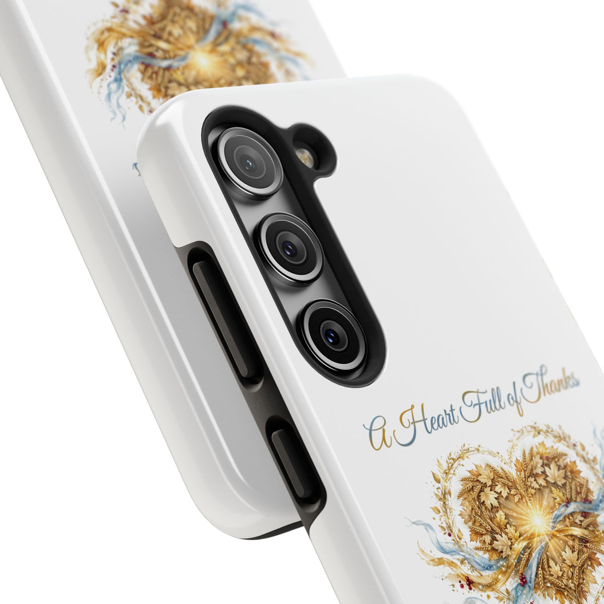 A Heart Full of Thanks Samsung Case | Thanksgiving Christian Gift | V Legend Beauty