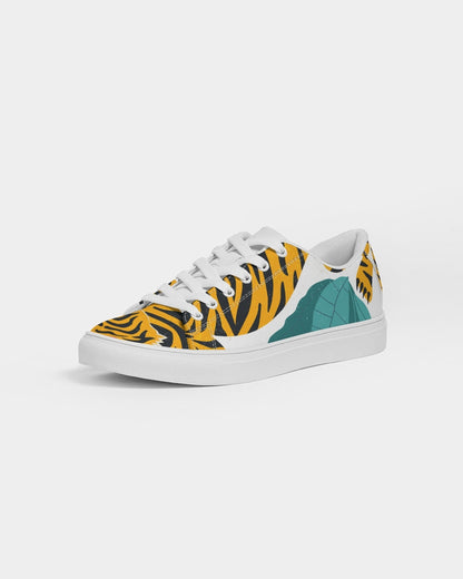 V Legend Tiger Images Men's Faux-Leather Sneaker