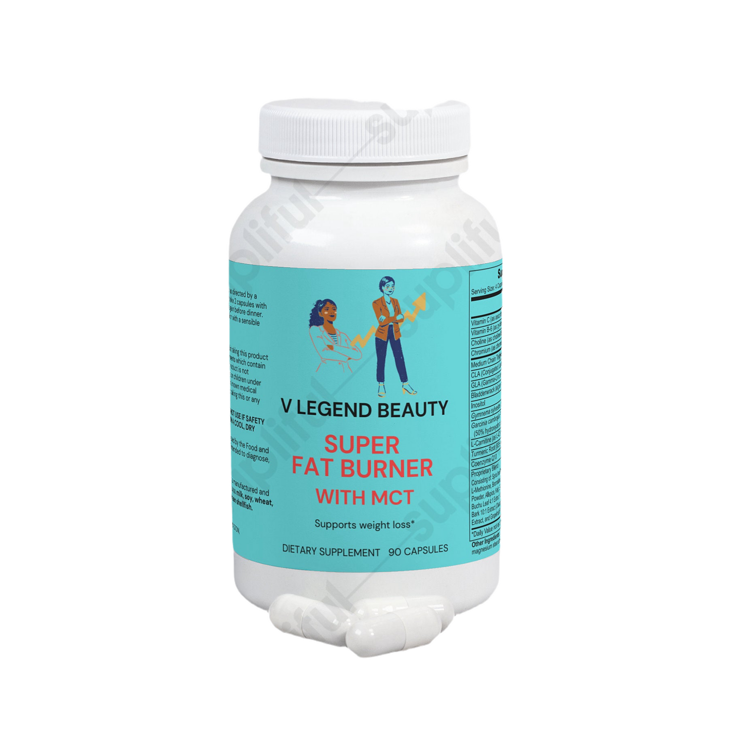 V Legend Beauty Super Fat Burner with MCT (Adult)~FDA+NSF CERTIFICATES (PLEASE ASK DR. BEFORE YOU EAT OUR THIS PRODUCT)