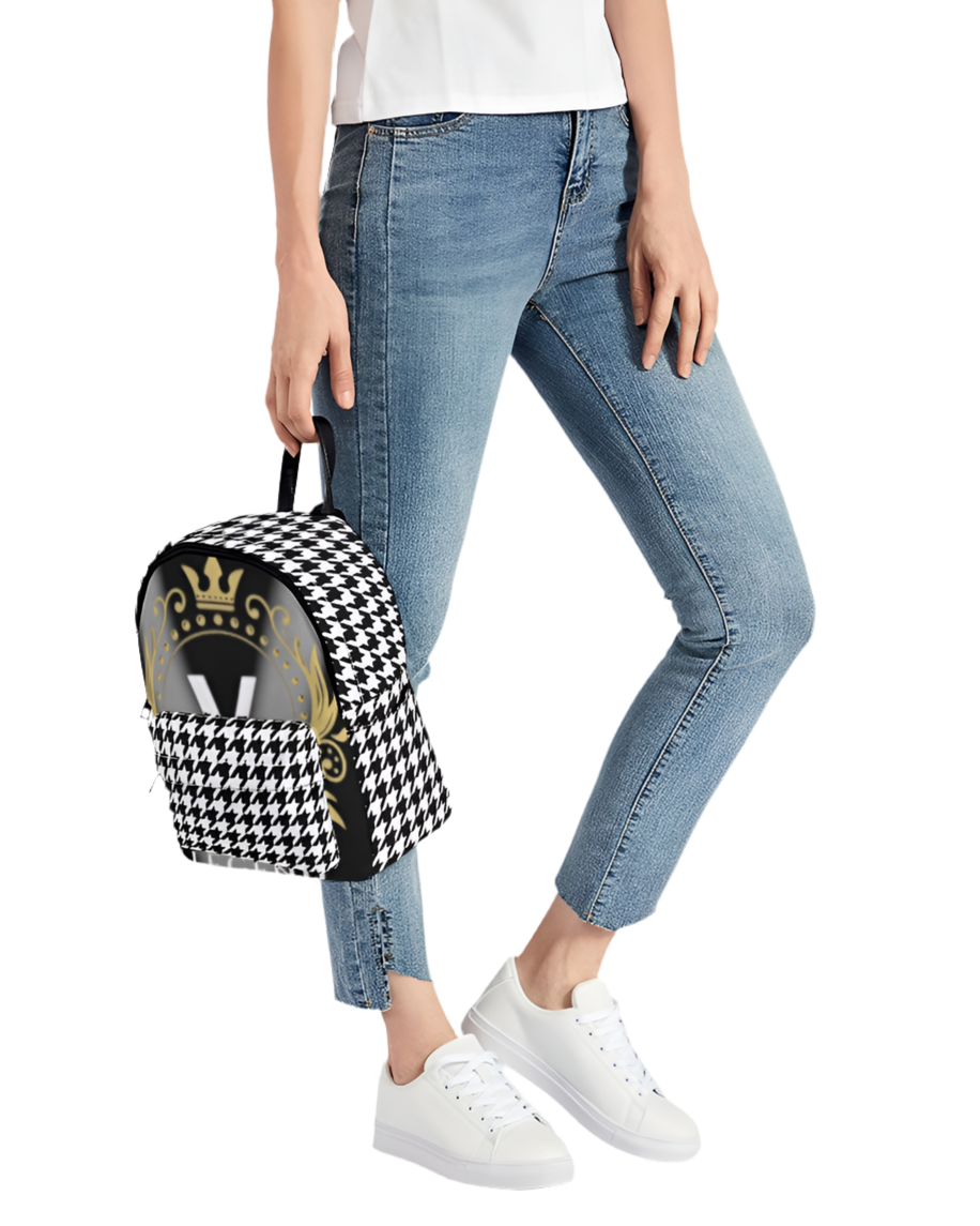 V Legend NYC Stylist  Mini Canvas Backpack