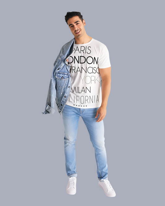 V Legend In Fashion City  Men's All-Over Print Tee