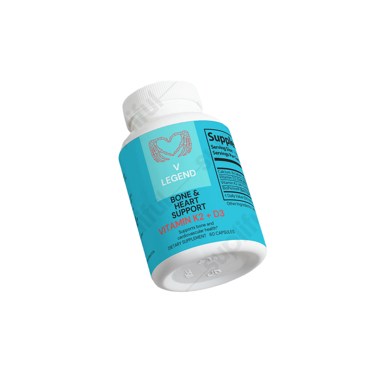 V Legend Bone & Heart Support Vitamin K2 +D3