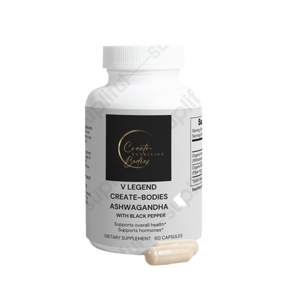 V Legend Create-Bodies Nutrition: Ashwagandha (Adult) FDA + NSF CERTIFICATES