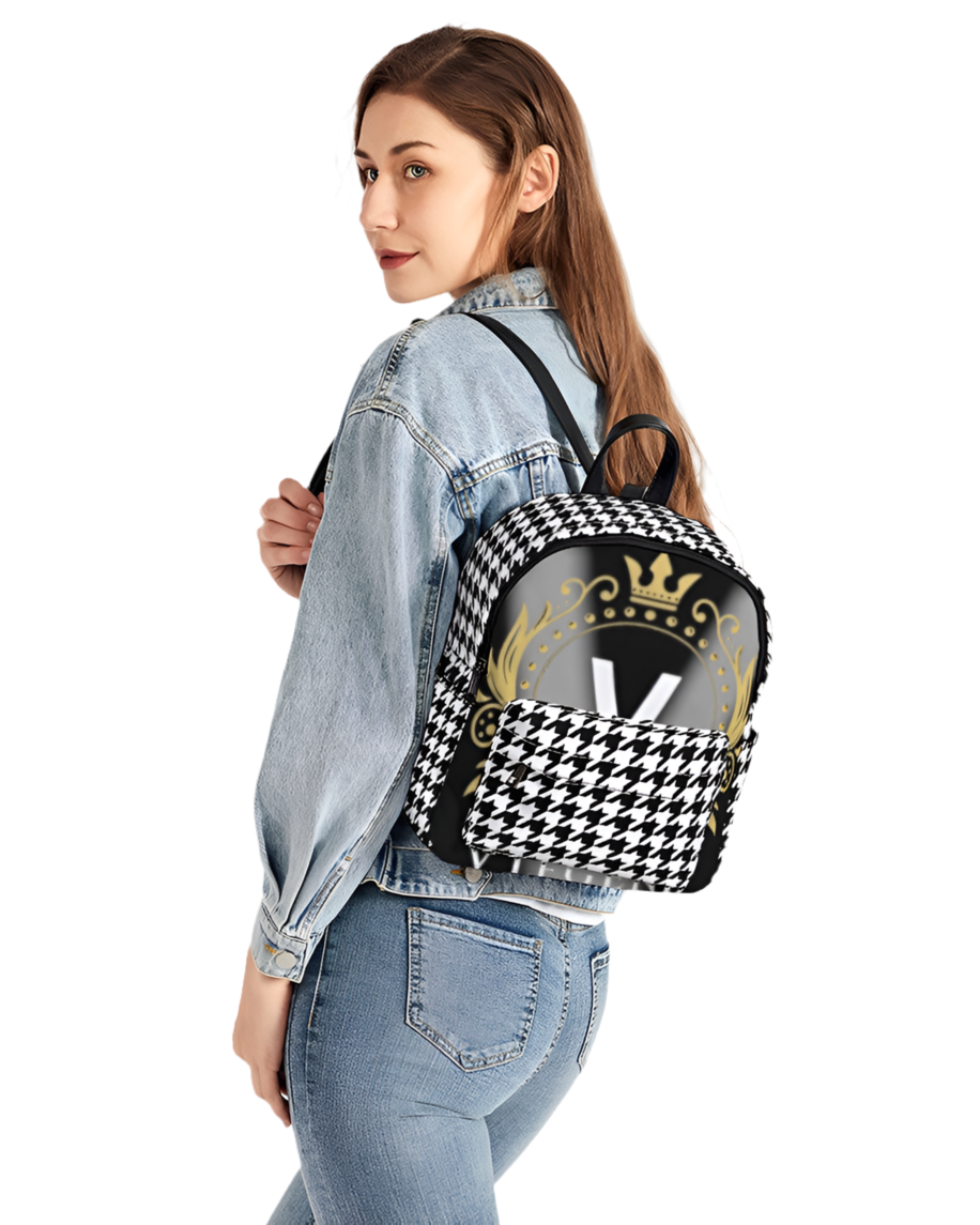 V Legend NYC Stylist  Mini Canvas Backpack