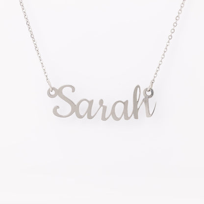 Girls Day Personalised Stainless Steel Necklace in Gold, Rose Gold, or Silver 🌟