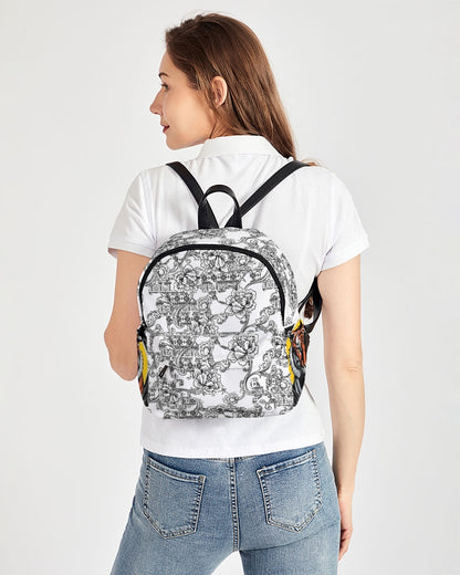 V Legend Gift:Tiger Mini Canvas Backpack