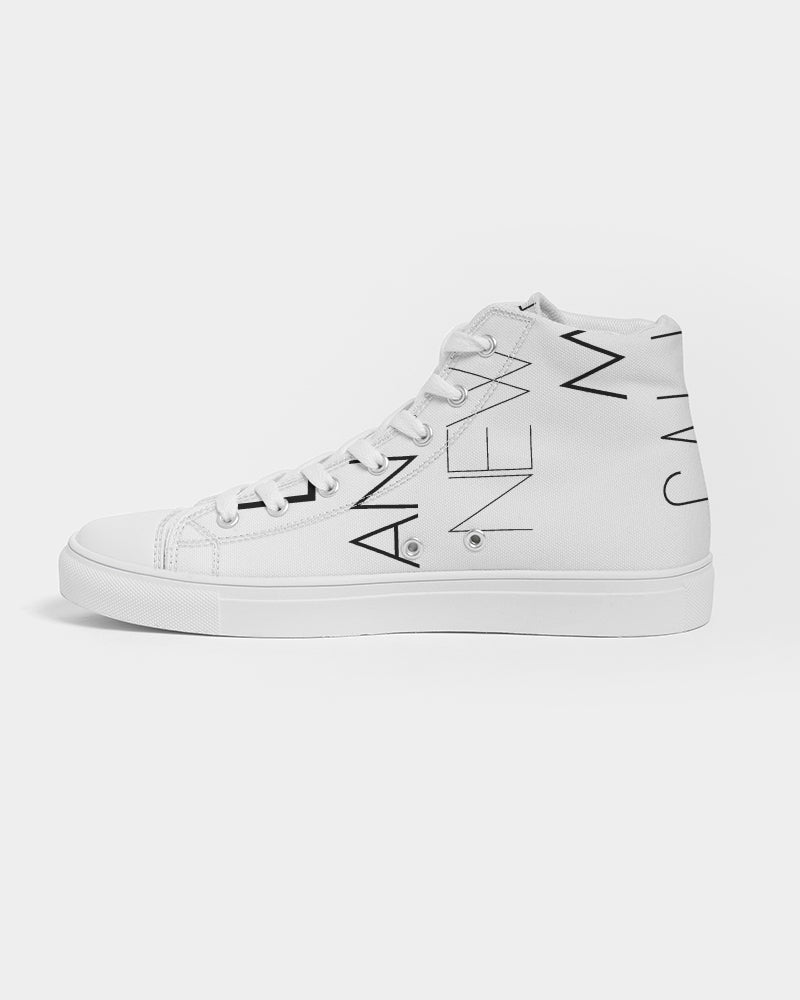 V Legend In Fashion City  Men's Hightop Canvas Shoe